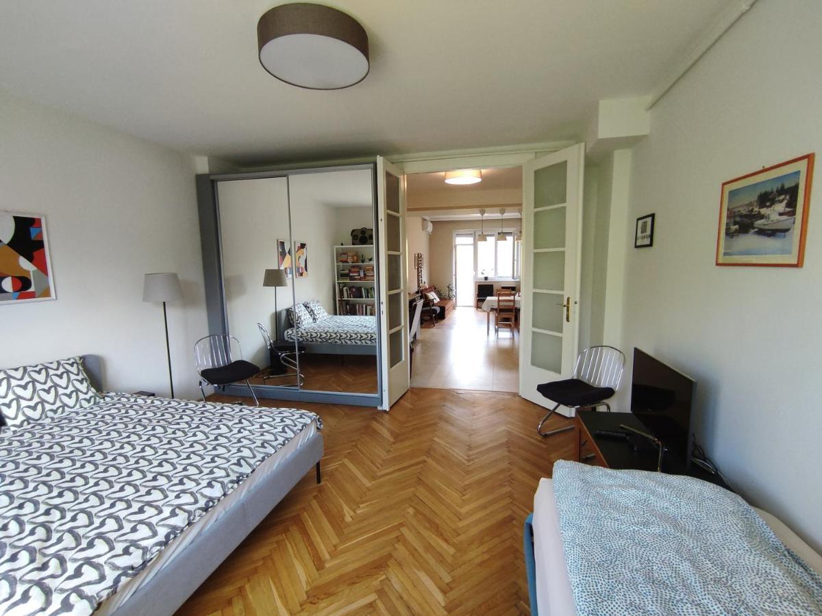 Park View, Close To River, Ac, Bauhaus Vibe, 2 Balconies Budapest Exterior foto